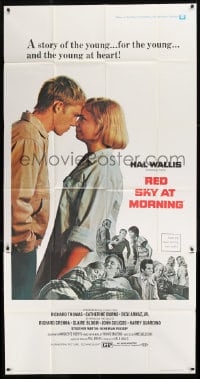 8t563 RED SKY AT MORNING 3sh 1971 Richard Thomas loves Catherine Burns, a story for the young!