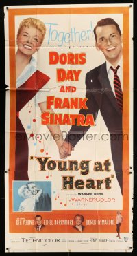 8t643 YOUNG AT HEART 3sh 1954 Doris Day & Frank Sinatra + Gig Young, Ethel Barrymore & Malone!