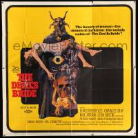 8t034 DEVIL'S BRIDE 6sh 1968 the union of the beauty of woman and the demon of darkness, rare!