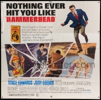8t053 HAMMERHEAD 6sh 1968 nothing ever hit you like detective Vince Edwards, from the bestseller!