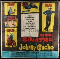 8t065 JOHNNY CONCHO 6sh 1956 cowboy Frank Sinatra turns on the heat in his first western!