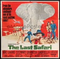 8t071 LAST SAFARI 6sh 1967 from the adventure continent, one of its most exciting tales!
