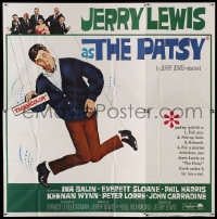 8t093 PATSY 6sh 1964 wacky image of star & director Jerry Lewis hanging from strings like a puppet!