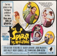 8t110 SPIRIT IS WILLING 6sh 1967 sex life of kiss-hungry girl ghosts looking for a live lover!