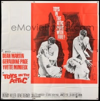 8t117 TOYS IN THE ATTIC 6sh 1963 Dean Martin slaps Yvette Mimieux, it plays with fire!