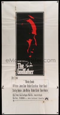 8t006 GODFATHER English 3sh 1972 art of Marlon Brando, Francis Ford Coppola & Mario Puzo classic!