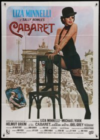 8t694 CABARET Italian 1p R1980s Liza Minnelli sings & dances in Nazi Germany, directed by Bob Fosse!