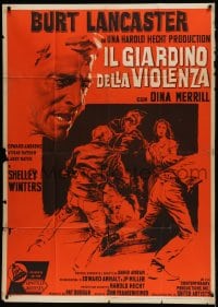 8t998 YOUNG SAVAGES Italian 1p 1961 Burt Lancaster, Dina Merrill, directed by John Frankenheimer