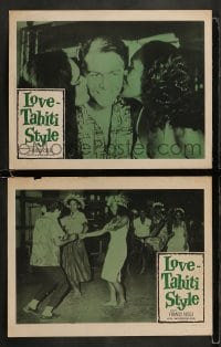 8w974 NUDE ODYSSEY 2 LCs 1962 Franco Rossi's Odissea Nuda, Love - Tahiti Style!