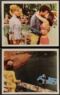 8w986 SPINOUT 2 int'l LCs 1966 images of Elvis Presley, Diane McBain, Deborah Walley!