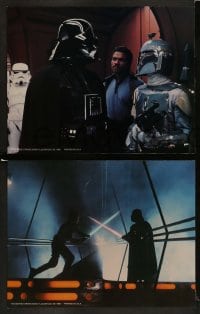 8w204 EMPIRE STRIKES BACK 8 color 11x14 stills 1980 George Lucas classic, Darth Vader, great images