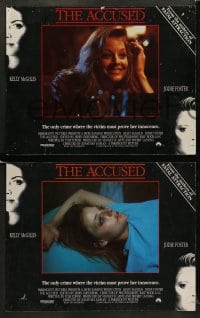 8w047 ACCUSED 8 LCs 1988 Jodie Foster, Kelly McGillis, the case that shocked a nation!