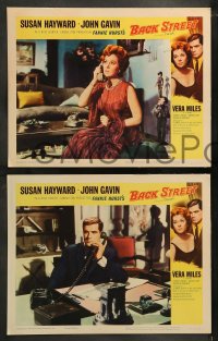 8w076 BACK STREET 8 LCs 1961 Susan Hayward & John Gavin romantic images, Vera Miles!