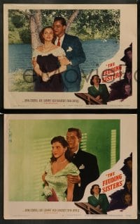8w826 BURY ME DEAD 4 LCs 1947 Cathy O'Donnell, Hugh Beaumont, Lockhart, someone wants her killed!