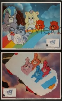 8w128 CARE BEARS MOVIE 2 8 LCs 1986 A New Generation, cute kid's cartoon!