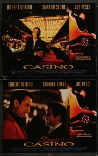 8w133 CASINO 8 LCs 1995 Martin Scorsese directed, Robert De Niro & sexy Sharon Stone!