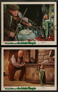 8w740 DARBY O'GILL & THE LITTLE PEOPLE 6 LCs R1977 Disney, Sean Connery, leprechauns and laughter!