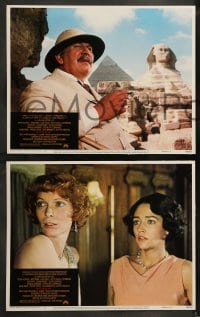 8w184 DEATH ON THE NILE 8 LCs 1978 Peter Ustinov, David Niven, Mia Farrow, top cast, Agatha Christie