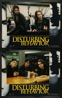 8w195 DISTURBING BEHAVIOR 8 LCs 1998 James Marsden, Katie Holmes, Nick Stahl, horror!