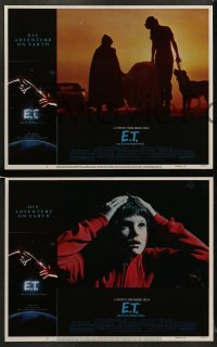 8w201 E.T. THE EXTRA TERRESTRIAL 8 LCs 1982 Steven Spielberg classic, Henry Thomas, Drew Barrymore!