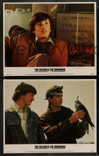 8w210 FALCON & THE SNOWMAN 8 LCs 1985 Sean Penn, Timothy Hutton, John Schlesigner directed!