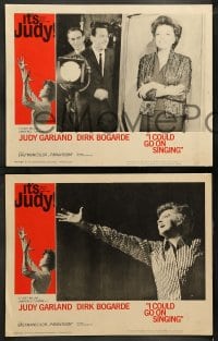 8w315 I COULD GO ON SINGING 8 LCs 1963 Judy Garland, Dirk Bogarde, Jack Klugman!