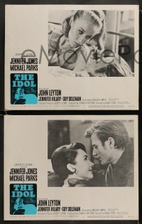 8w323 IDOL 8 LCs 1966 Jennifer Jones, Michael Parks, the act of love doesn't make it a love story!
