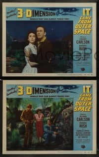8w802 IT CAME FROM OUTER SPACE 5 3D LCs 1953 classic sci-fi, Richard Carlson, Barbara Rush