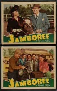 8w757 JAMBOREE 6 LCs 1944 country music radio stars w/Ernest Tubb & his Texas Troubadours!