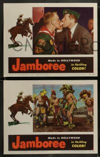 8w342 JAMBOREE 8 LCs 1954 images of completely different short films!