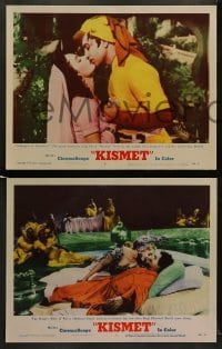8w805 KISMET 5 LCs 1956 Howard Keel & a harem of beautiful girls, sexy Dolores Gray