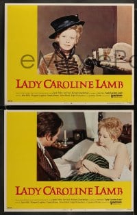 8w364 LADY CAROLINE LAMB 8 LCs 1973 directed by Robert Bolt, John Mills, Margaret Leighton!
