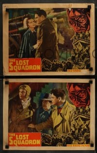 8w854 LOST SQUADRON 4 LCs 1932 Richard Dix, Mary Astor, Erich von Stroheim, WWI!