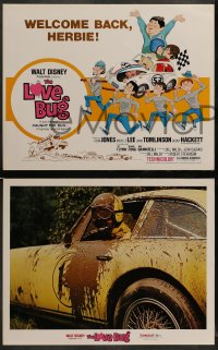 8w024 LOVE BUG 9 LCs R1979 Disney, Dean Jones & Michele Lee, Volkswagen Beetle race car Herbie!