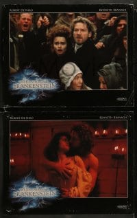 8w407 MARY SHELLEY'S FRANKENSTEIN 8 LCs 1994 Kenneth Branagh directed, Robert De Niro as the monster
