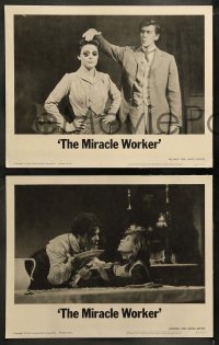8w417 MIRACLE WORKER 8 LCs 1962 Anne Bancroft as Annie Sullivan & Duke as Keller!