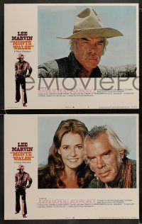 8w422 MONTE WALSH 8 LCs 1970 cowboy Lee Marvin & pretty Jeanne Moreau, Jack Palance!