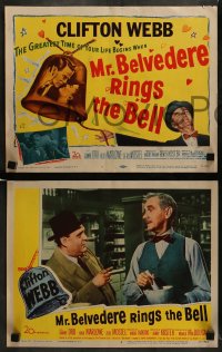 8w427 MR. BELVEDERE RINGS THE BELL 8 LCs 1951 Clifton Webb in the title role, Joanne Dru!
