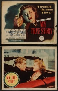 8w434 MY TRUE STORY 8 LCs 1951 Mickey Rooney directed, I framed the man I love!