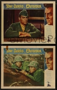 8w464 OUTSIDER 8 LCs 1962 Tony Curtis as Ira Hayes of World War II Iwo Jima fame!