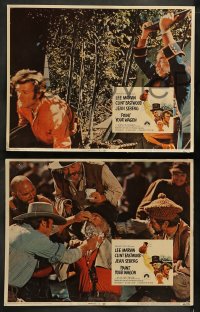 8w465 PAINT YOUR WAGON 8 LCs 1969 Clint Eastwood, Lee Marvin, Jean Seberg, Ray Walston