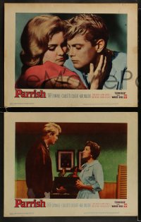 8w471 PARRISH 8 LCs 1961 Troy Donahue, pretty Connie Stevens, directed by Delmer Daves!
