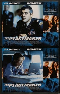 8w476 PEACEMAKER 8 LCs 1997 George Clooney & sexy Nicole Kidman look for lost nuke!