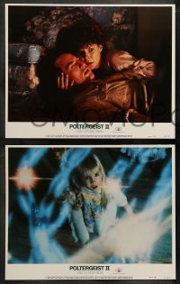 8w487 POLTERGEIST II 8 LCs 1986 The Other Side, Williams, Nelson, Heather O'Rourke, they're baaaack!