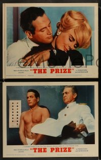 8w494 PRIZE 6 LCs 1963 Paul Newman, sexy Elke Sommer, Edward G. Robinson, Diane Baker!