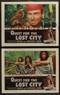 8w500 QUEST FOR THE LOST CITY 8 LCs 1954 two alone hacking through 100 miles of hostile Mayan jungle