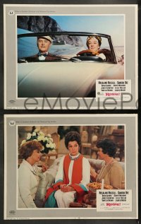 8w524 ROSIE 8 LCs 1967 great images of Rosalind Russell, Sandra Dee, Brian Aherne, Audrey Meadows!