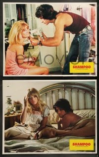 8w539 SHAMPOO 8 LCs 1975 hairdresser Warren Beatty, Julie Christie & Goldie Hawn!