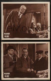 8w541 SHERLOCK HOLMES 8 LCs 1950s Basil Rathbone with Nigel Bruce as Dr. Watson!