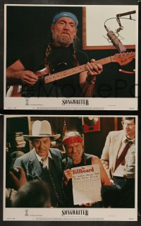 8w559 SONGWRITER 8 LCs 1984 Kris Kristofferson, Leslie Ann Warren, directed by Alan Rudolph